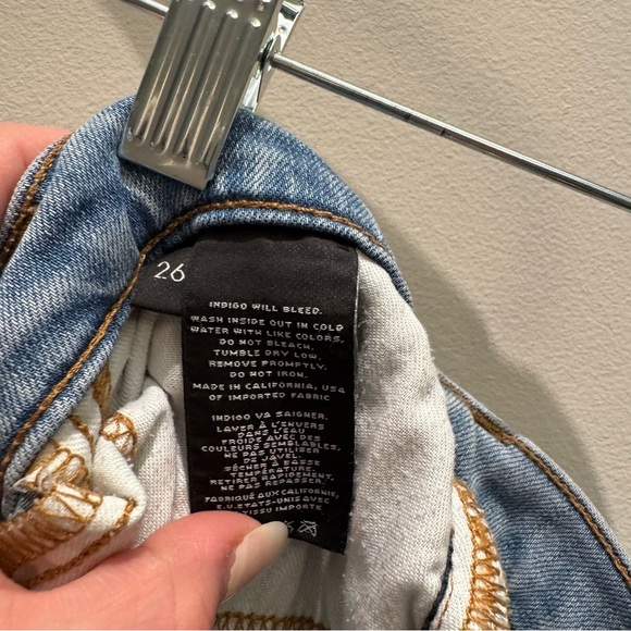 J Brand Women's Light Blue Jeans Capri Beyond Size 26 - Picture 9 of 9